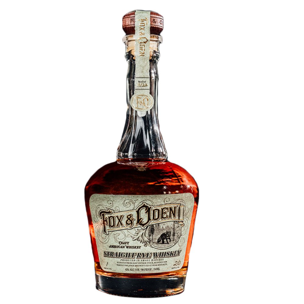Fox & Oden Rye Whiskey 750ml