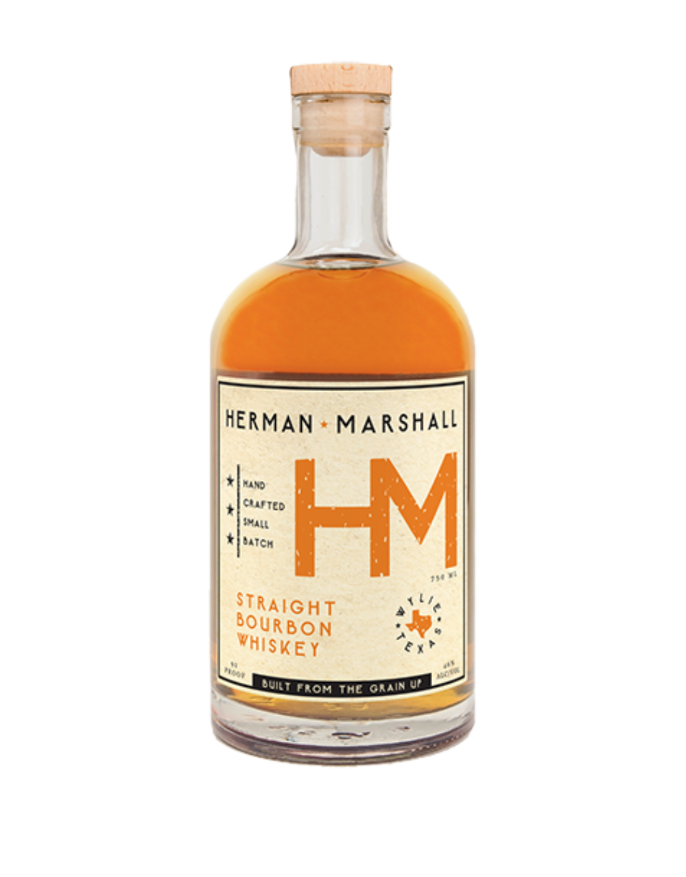 HERMAN MARSHALL STRAIGHT BOURBON WHISKEY 750 ML
