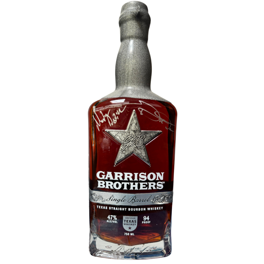Garrison Brothers Single Barrel Autographed By Donnis Todd