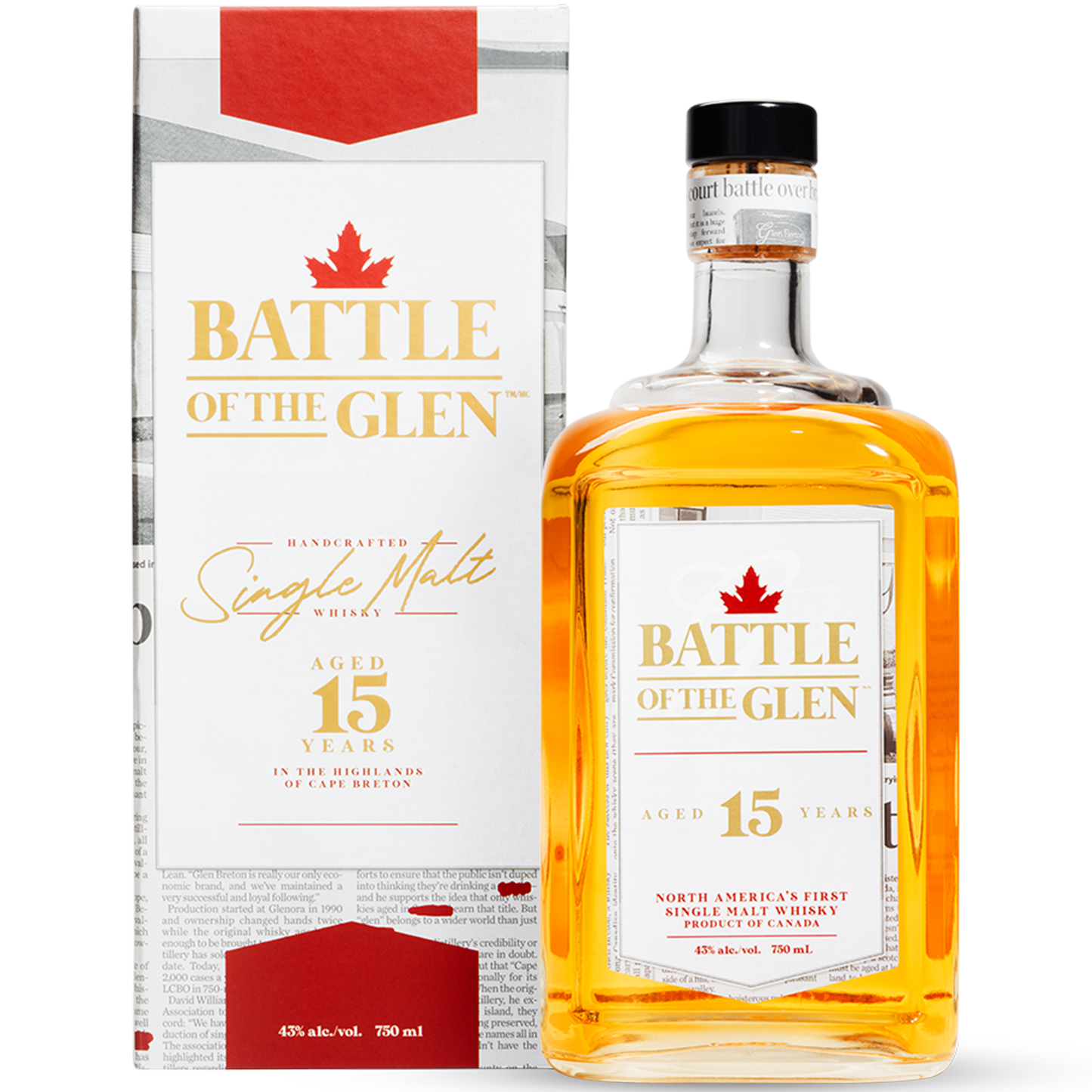 Glen Breton Battle of the Glen 15 Year Whiskey
