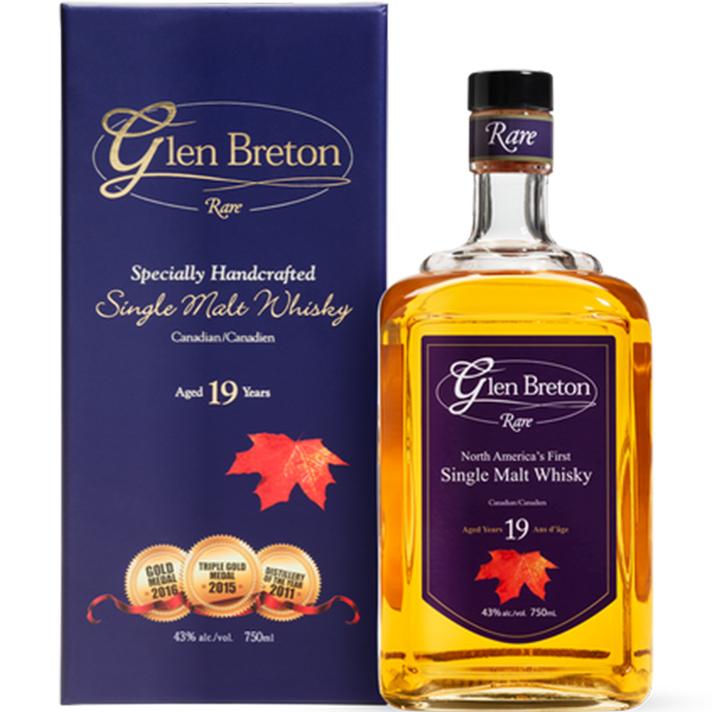 Glen Breton 19 Year Canadian Single Malt Whiskey