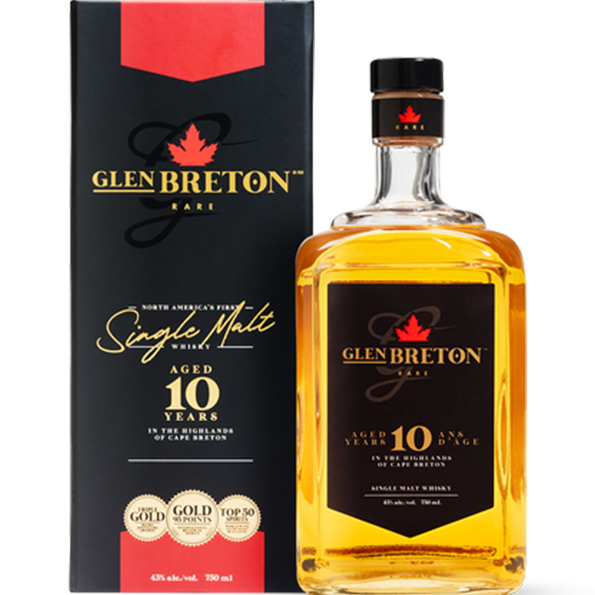 Glen Breton 10 Year Single Malt Whiskey