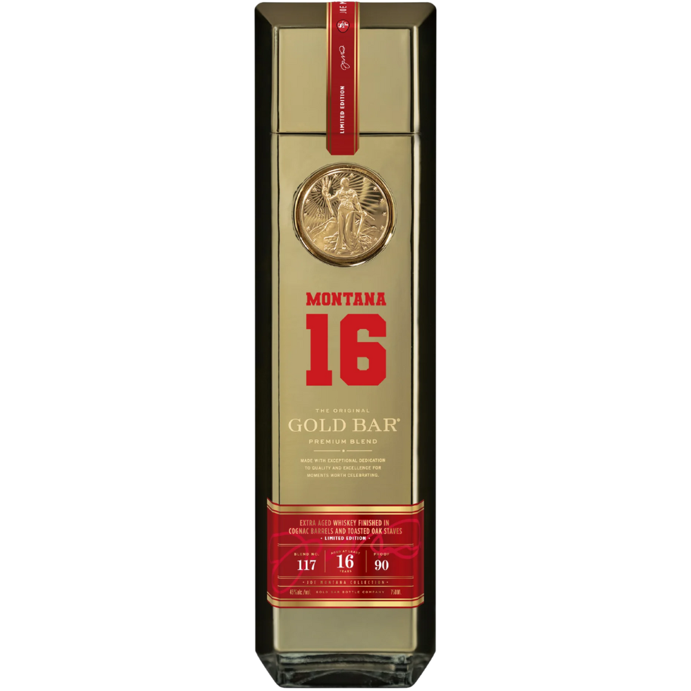 Gold Bar Whiskey Blend 117 Joe Montana Edition