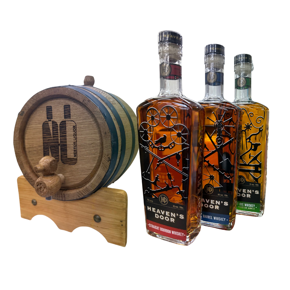 Heaven's Door Bundle 3 Liter Barrel Oak Aging Kit