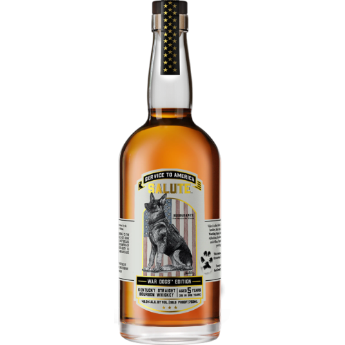 Heritage Distilling Co. Service to America Salute War Dogs 5 Year Old Straight Bourbon Whiskey