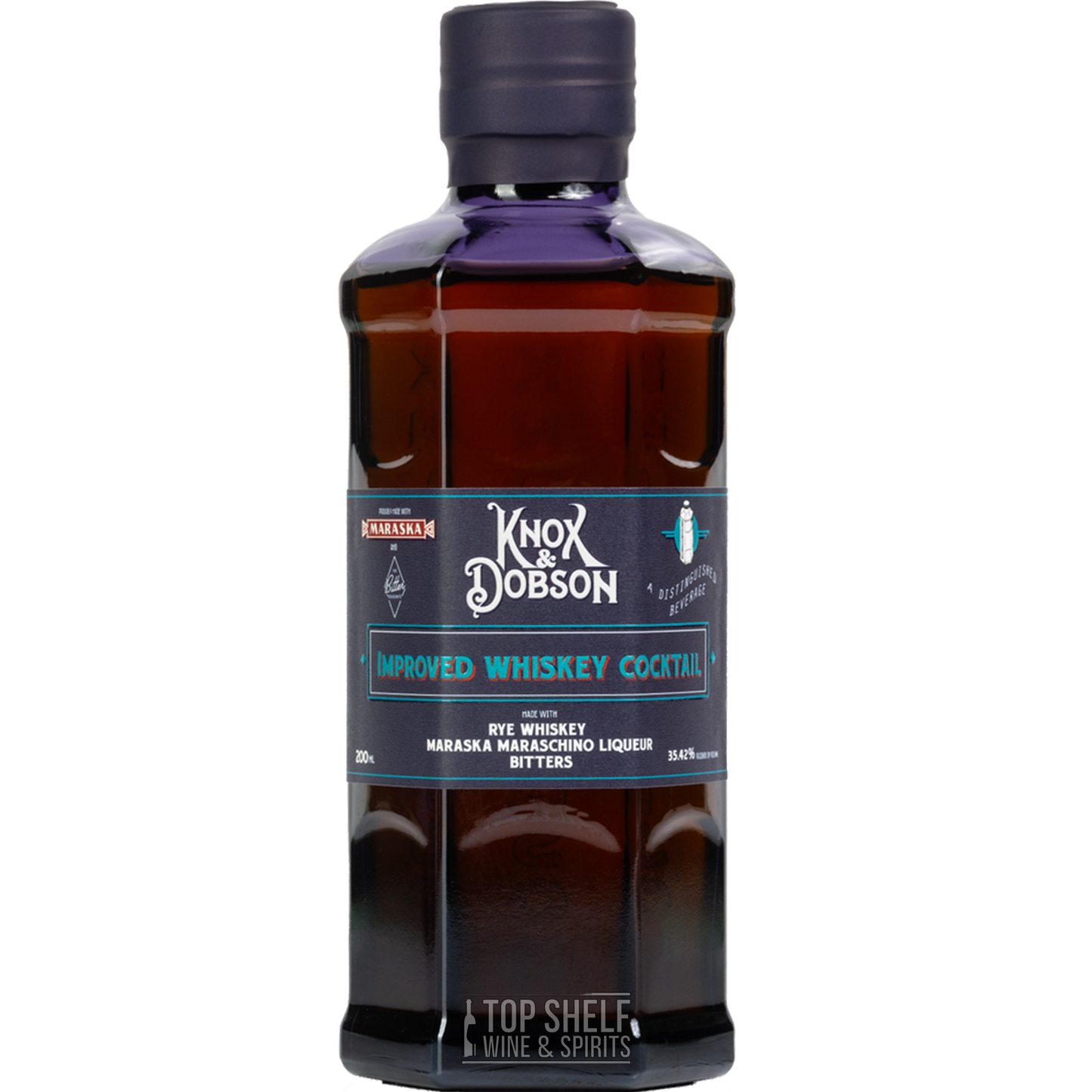 Knox & Dobson Improved Whiskey Cocktail 200ml