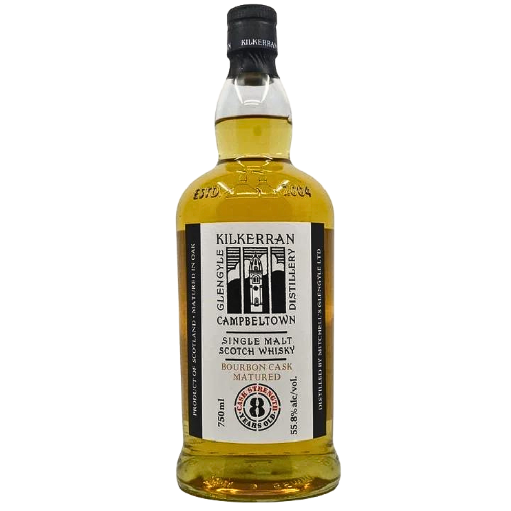 Kilkerran 8 Year Old Bourbon Cask Matured 55.8%