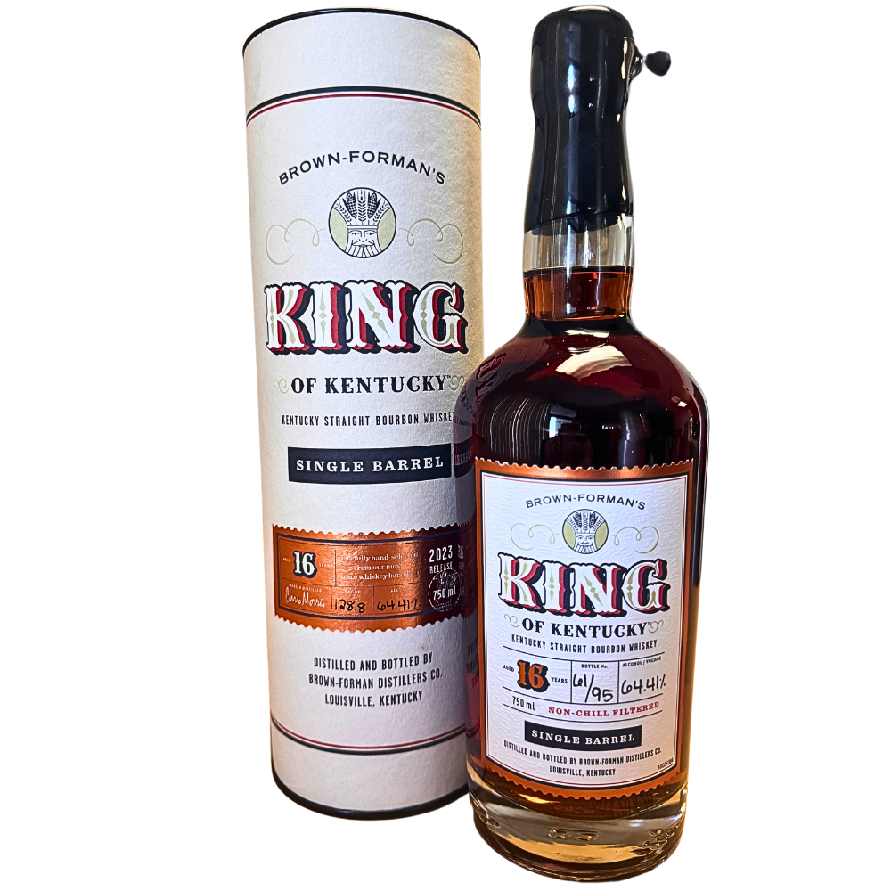 King Of Kentucky 16 Year Bourbon 2023 Release 128.8 Proof