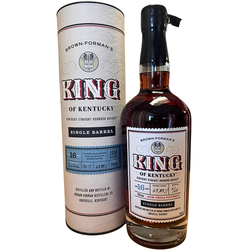 King Of Kentucky 16 Year Bourbon 2024 Release 131.7 Proof