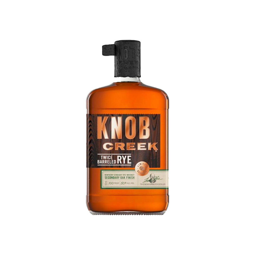 Knob Creek Rye Twice Barreled Whiskey 750ml