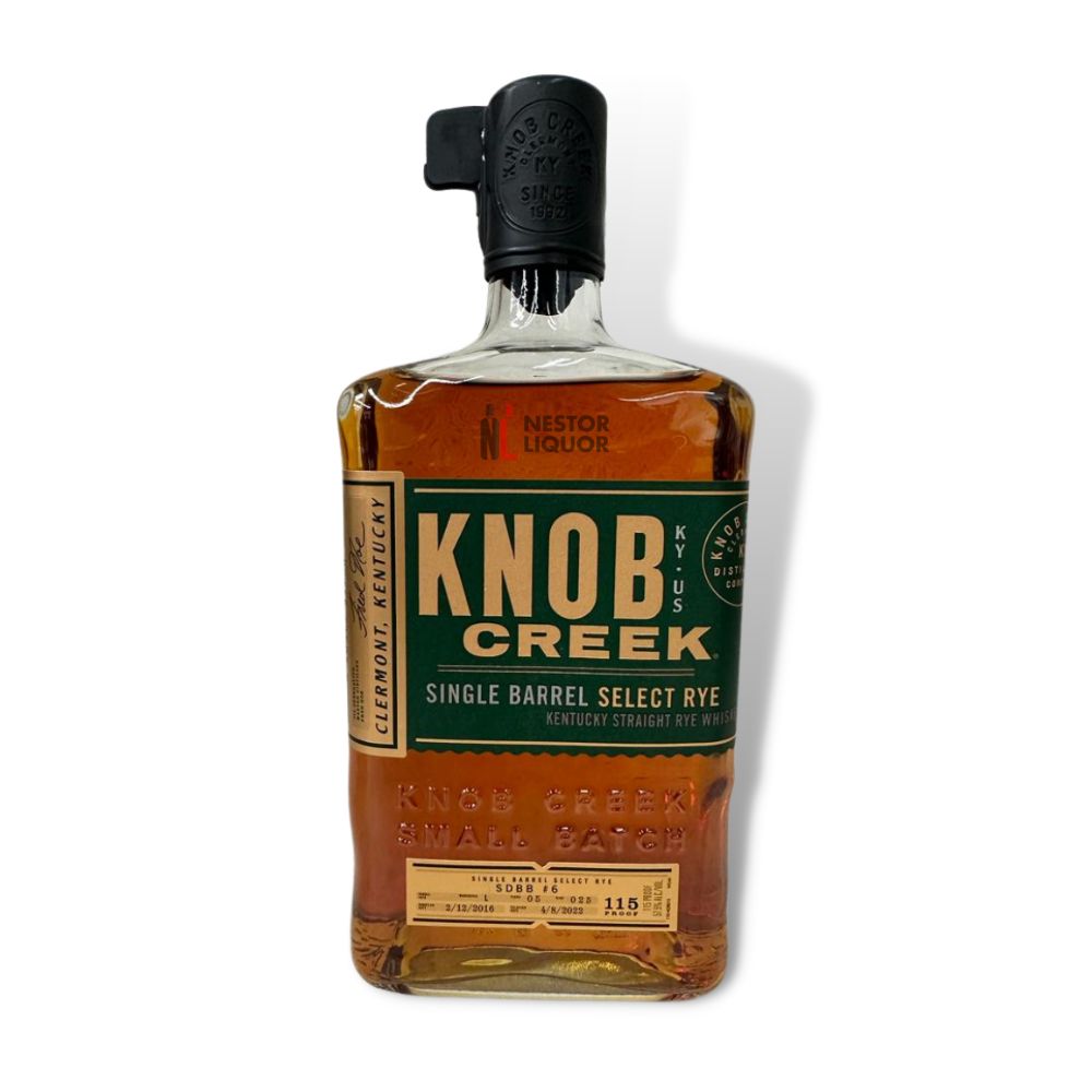 Knob Creek Single Barrel Select Rye 'SDBB #6' 115 PF 750ml