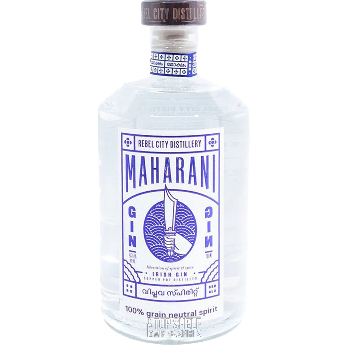 Rebel City Distillery Maharani Irish Gin