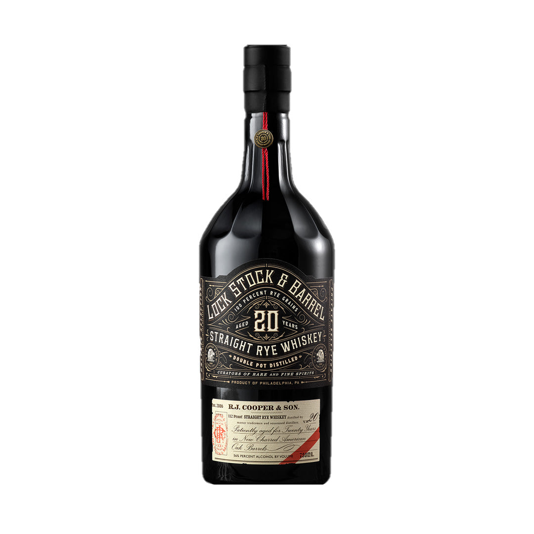 Lock Stock and Barrel 20 Year Old Rye 750ml