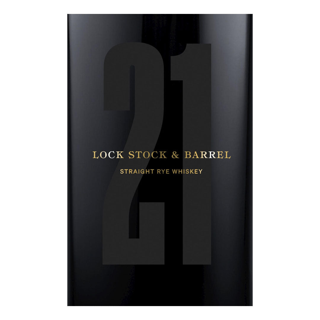 Lock Stock & Barrel 21 Years Old Straight Rye 750ml