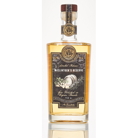 McLintock Distilling Reserve Limited Release Gin Finished in Cognac Barrels