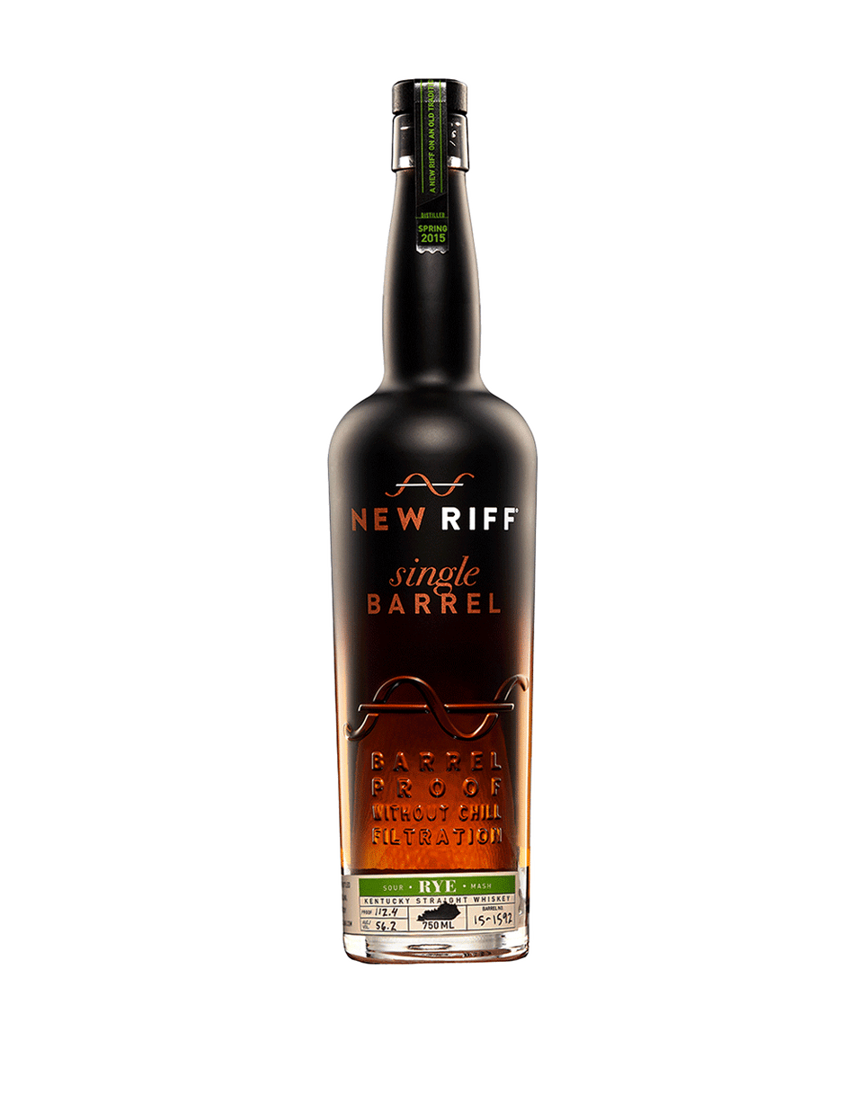 NEW RIFF SINGLE BARREL BARREL STRENGTH RYE WHISKEY 750 ML