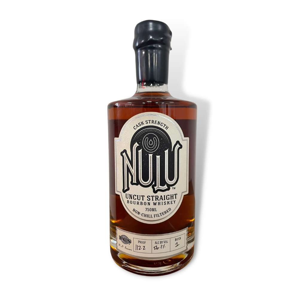 Nulu Uncut Cask Strength Bourbon Batch# 1 112.2 PF 750ml