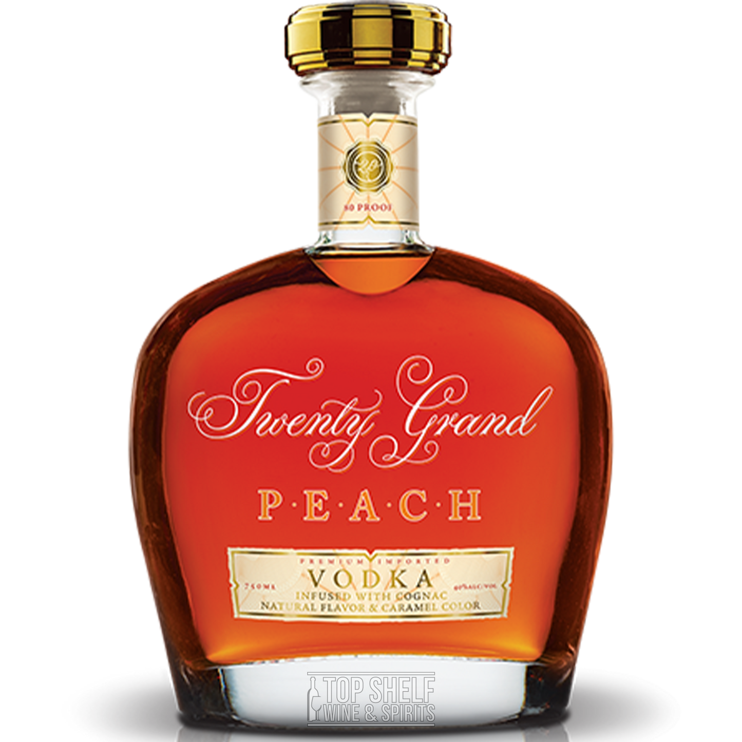 Twenty Grand Peach Vodka Infused with Cognac