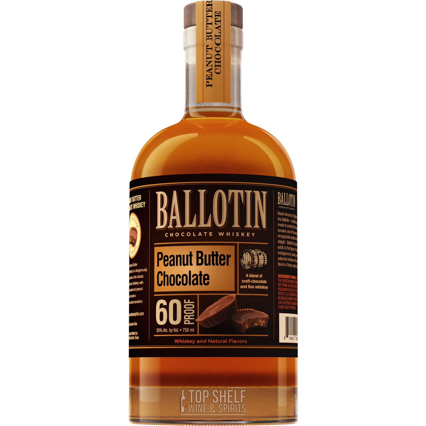 Ballotin Chocolate Peanut Butter Cream Whiskey Cream