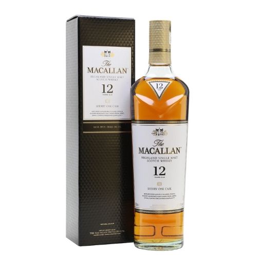 Macallan 12 Years Old Single Malt Sherry Oak Casks