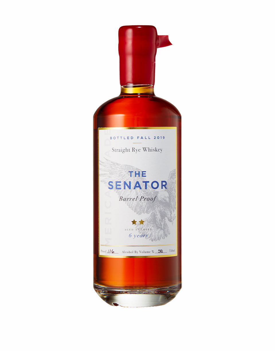 PROOF AND WOOD THE SENATOR BOURBON WHISKEY 750 ML