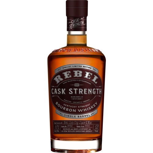 Rebel Yell Cask Strength Single Barrel Kentucky Straight Bourbon Whiskey