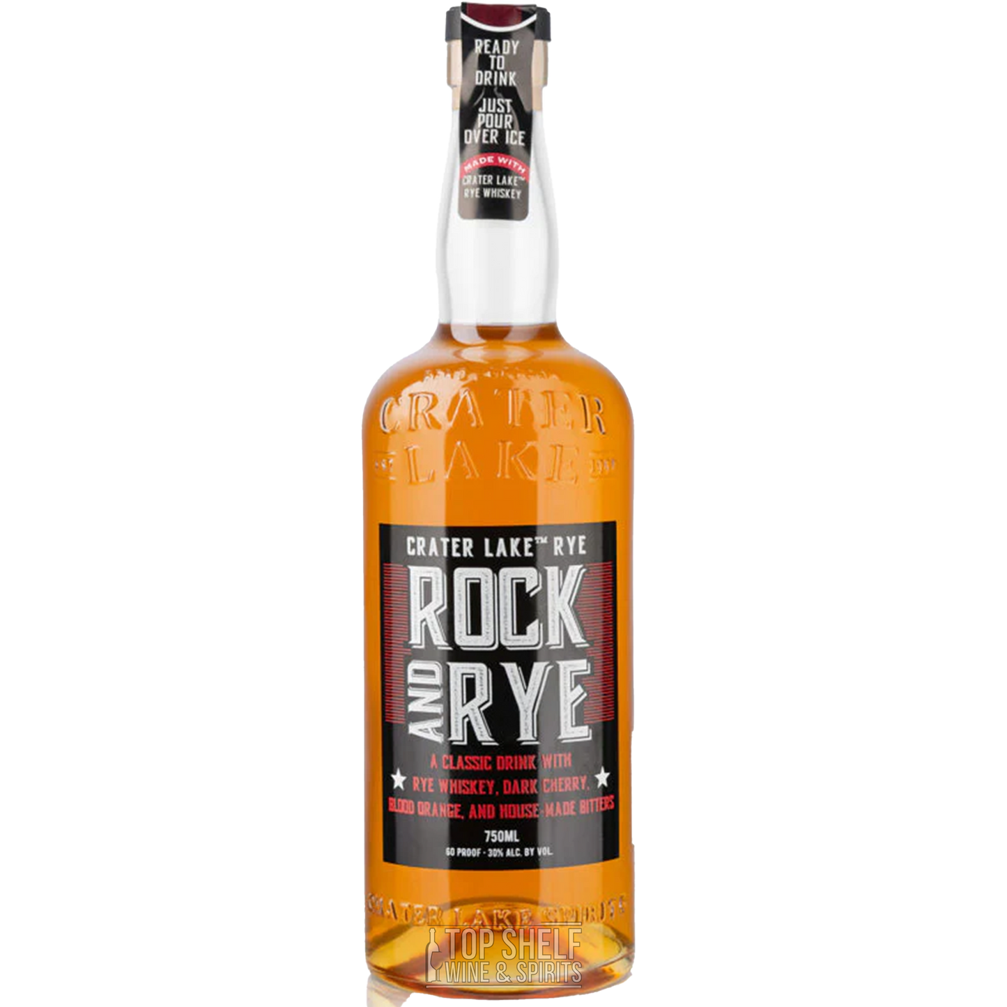 Crater Lake Rock and Rye Whiskey
