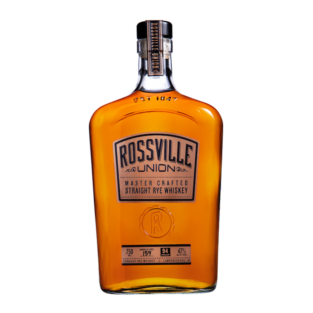 Rossville Union Barrel Proof Straight Rye Whiskey 750ml