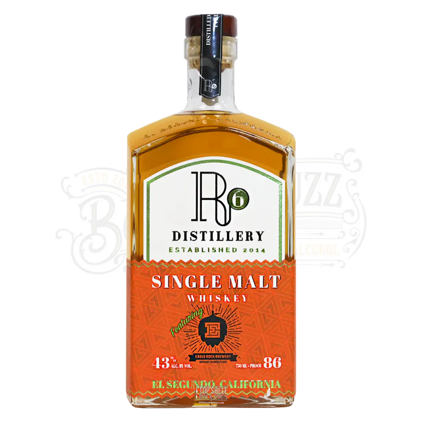 R6 Distillery Malt Whiskey Eagle Rock Brewery
