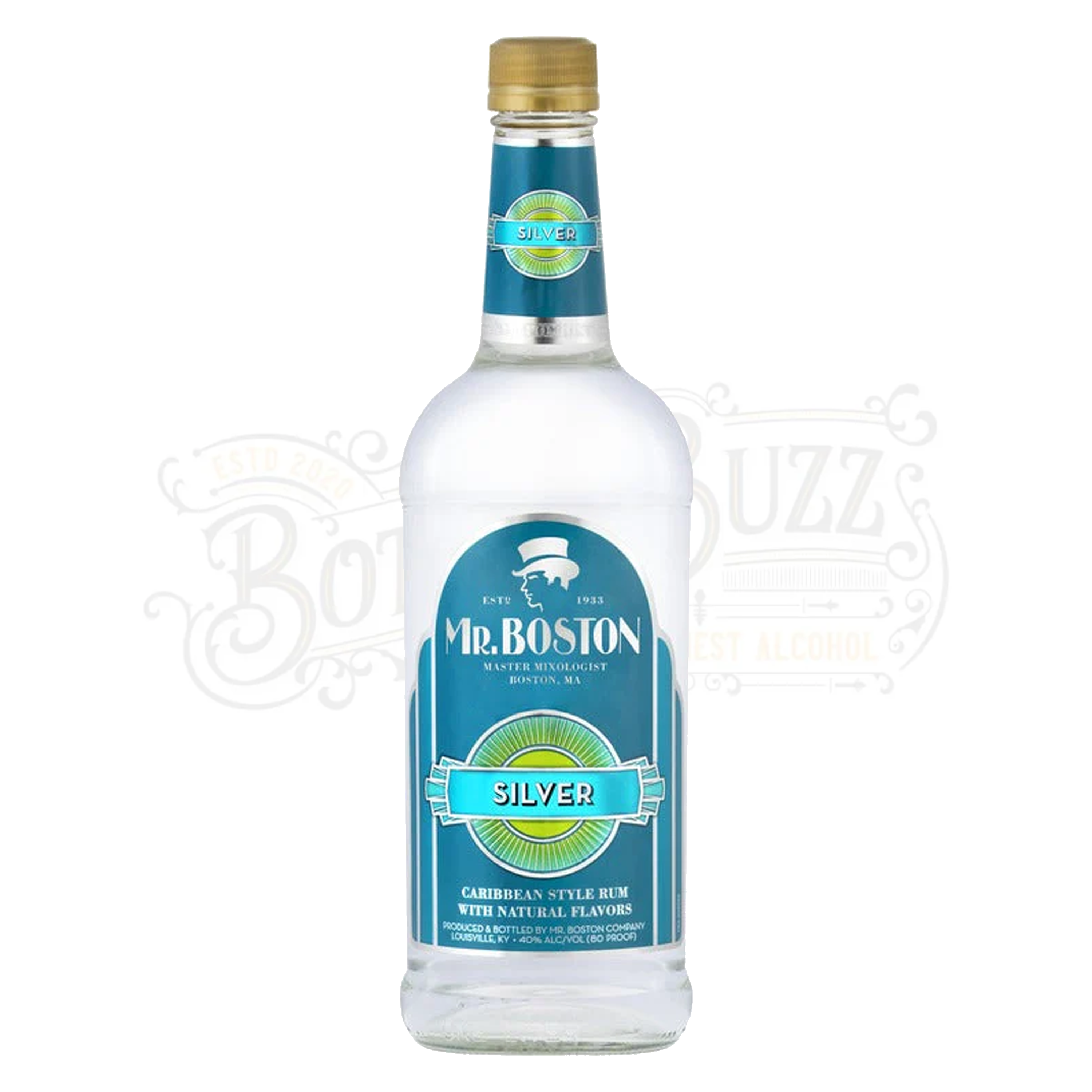 Mr. Boston Silver Rum 1 L