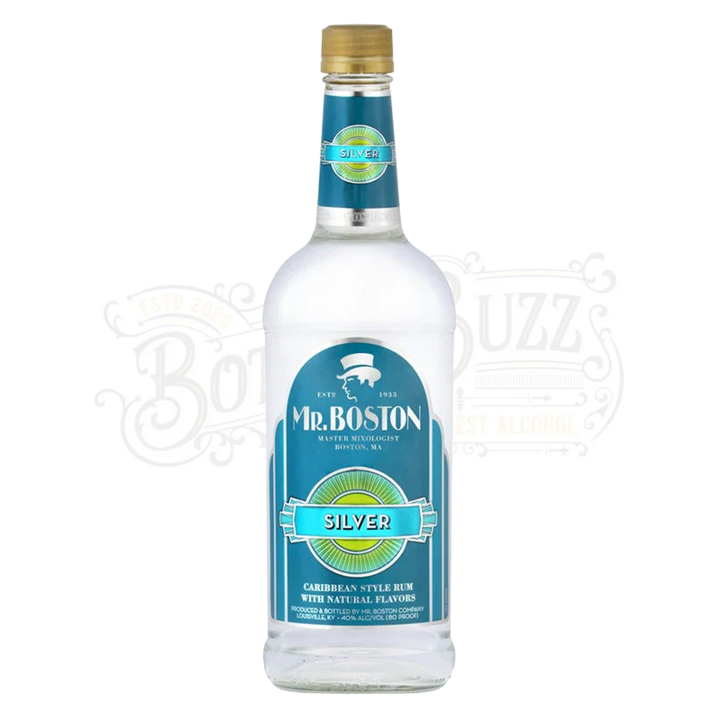Mr. Boston Silver Rum 1 L