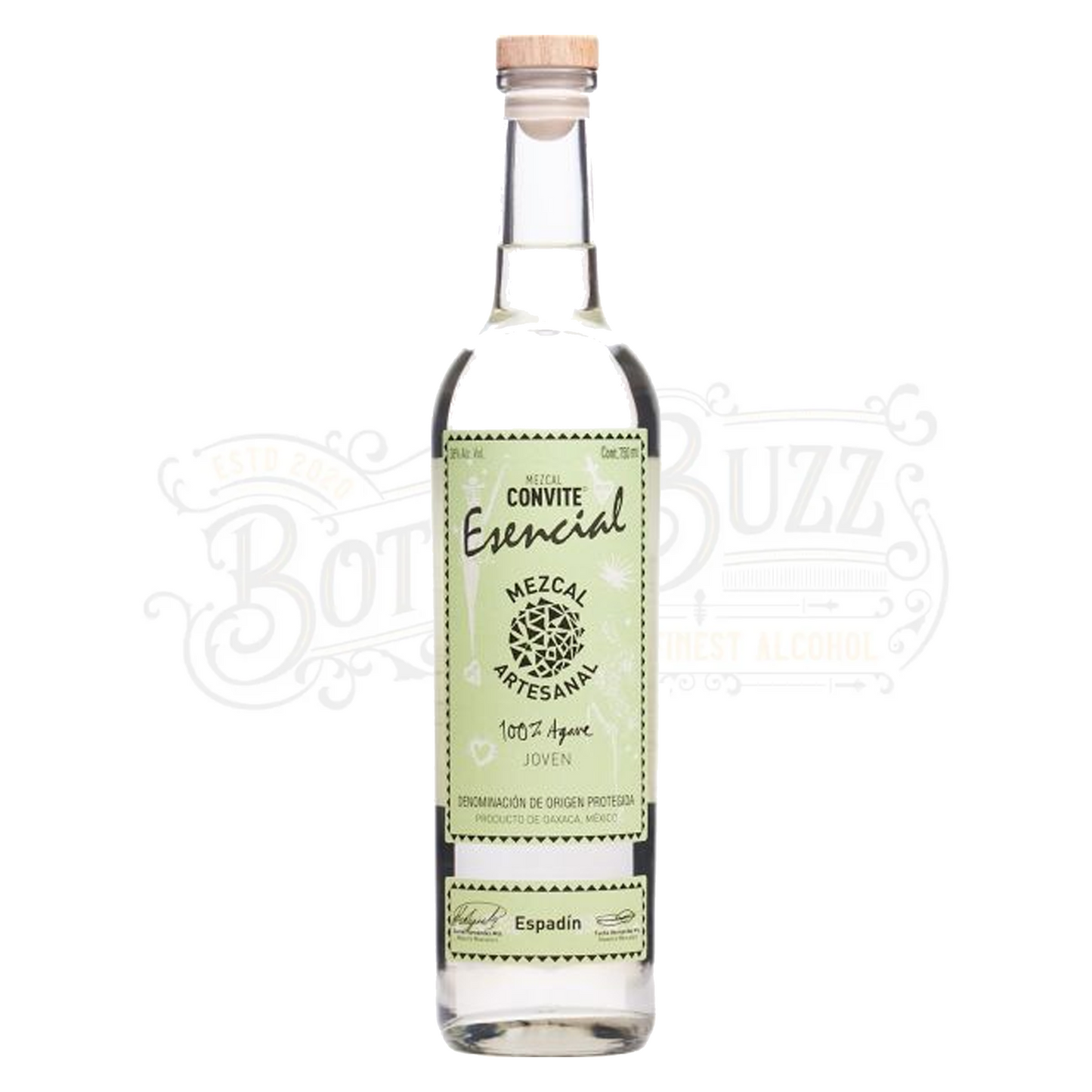 Convite Mezcal Artesanal Joven Esencial