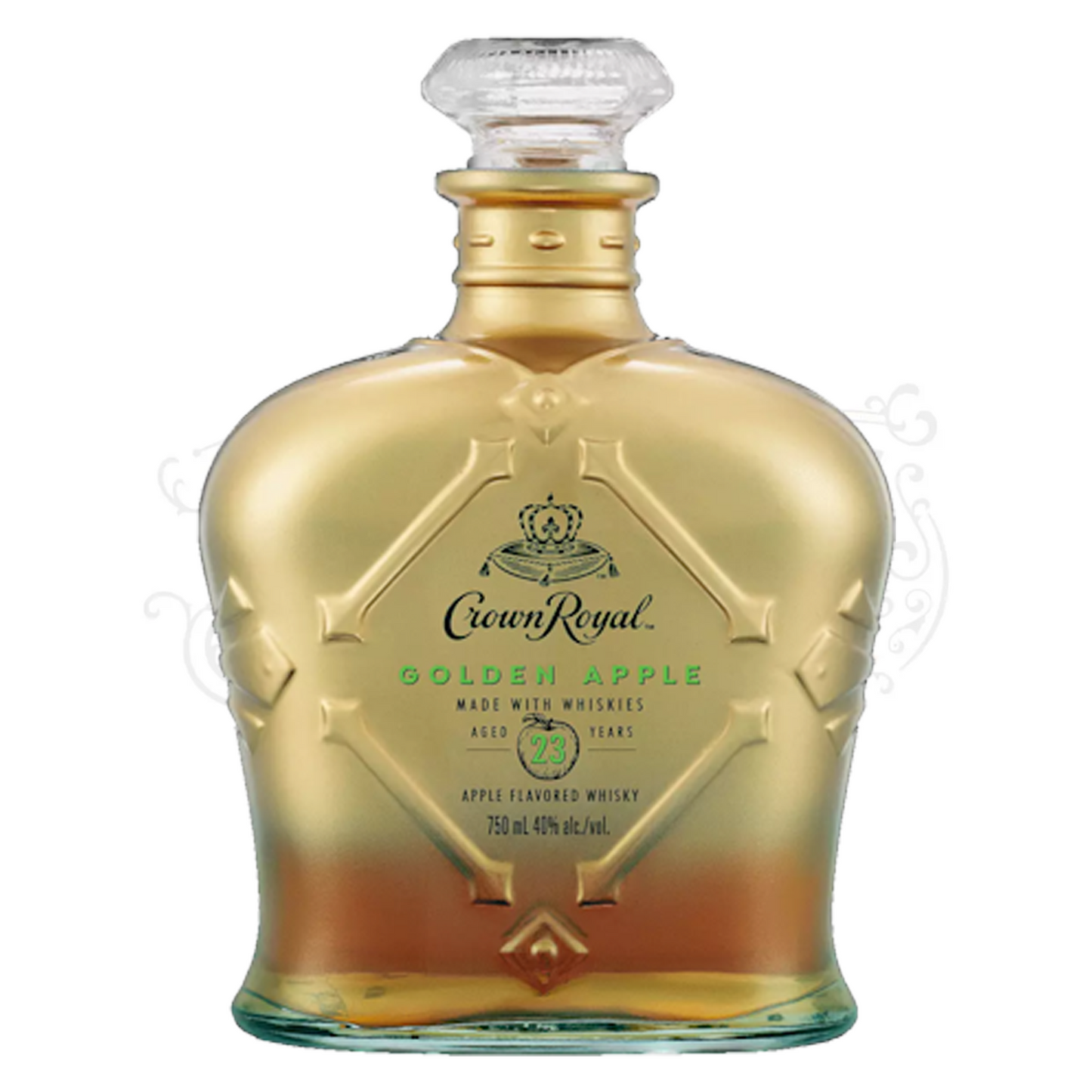 Crown Royal Apple Flavored Whiskey Golden Apple 23 Yr