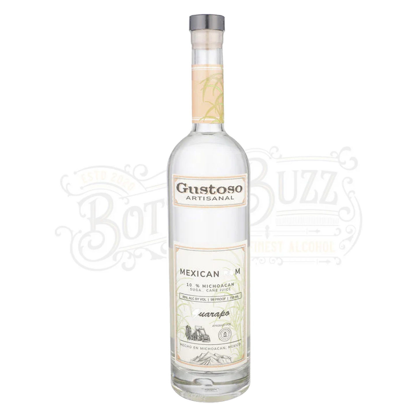Gustoso Aguardiente Artisanal Rum Guarapo