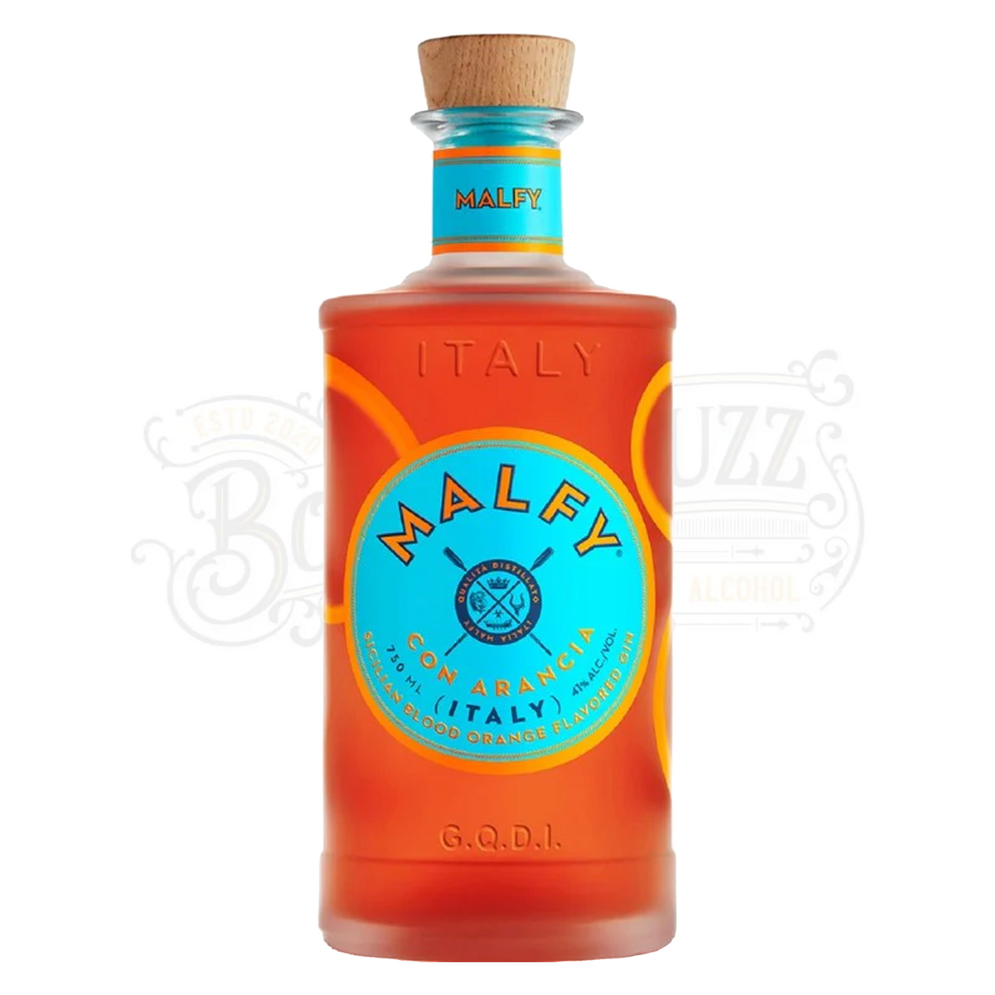 Malfy Sicilian Blood Orange Flavored Gin Con Arancia 1 L