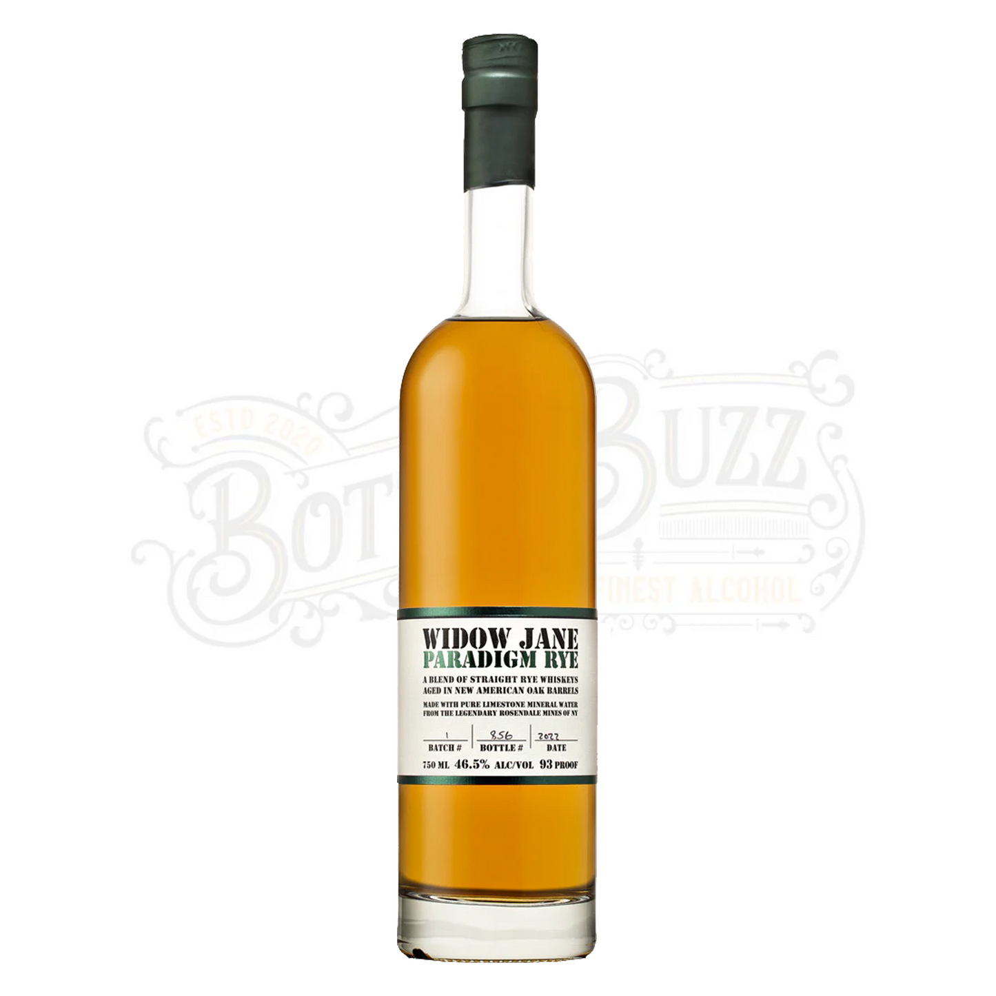 Widow Jane Rye Whiskey Paradigm