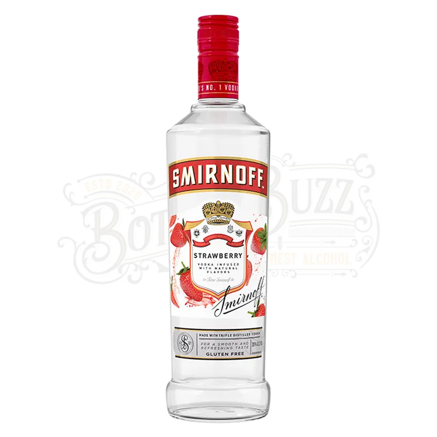 Smirnoff Vodka Strawberry Flavored 375 ml