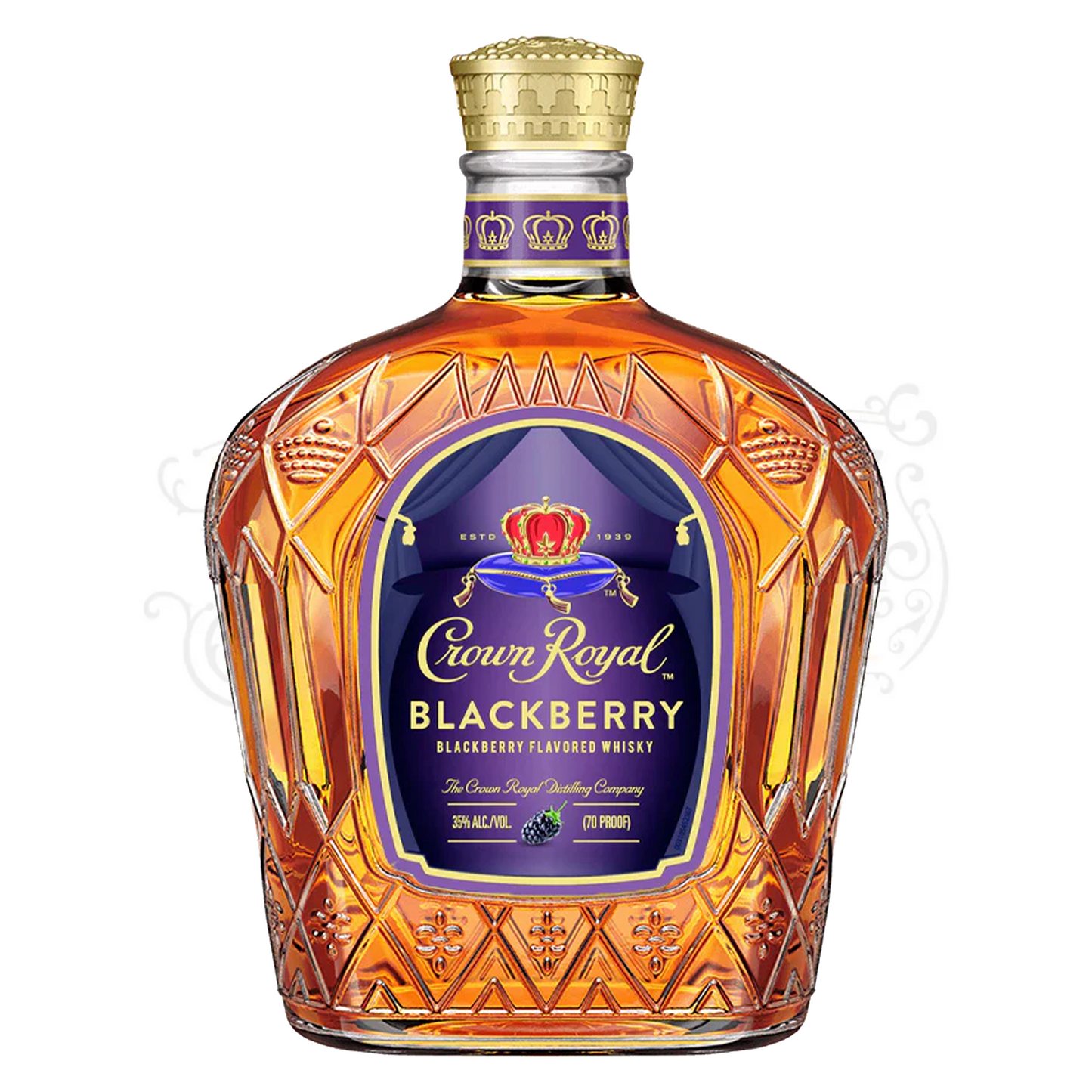 Crown Royal Blackberry Flavored Whiskey 375 ml