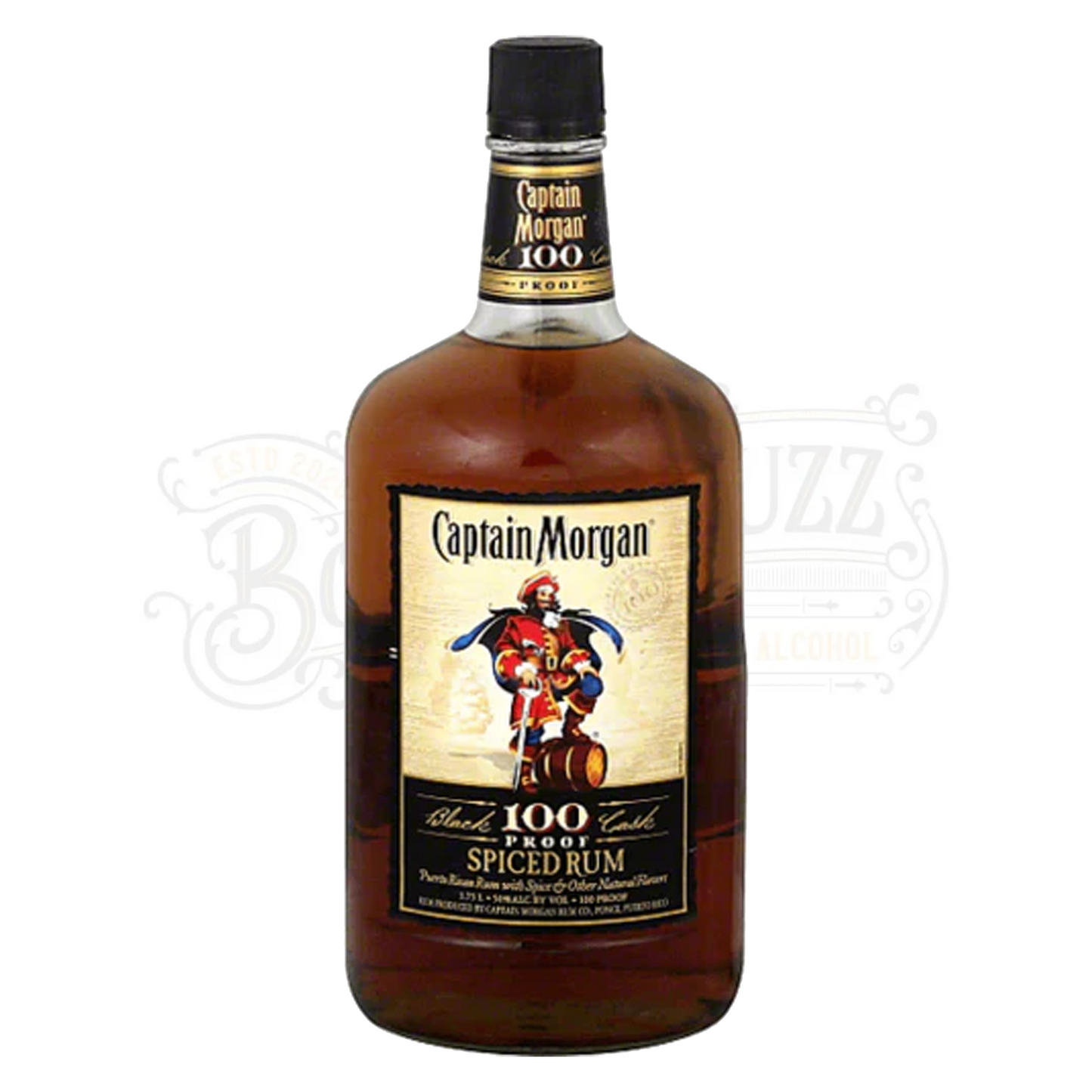 Captain Morgan Spiced Rum Signature 100 1.75 L