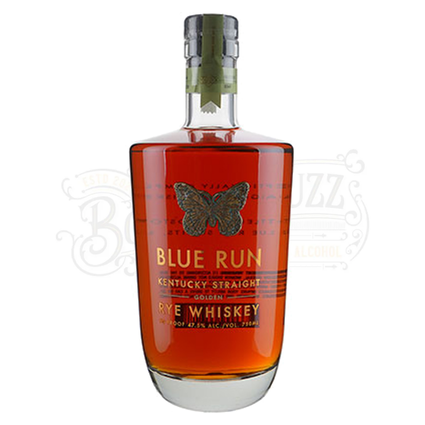 Blue Run Straight Rye Whiskey High Rye