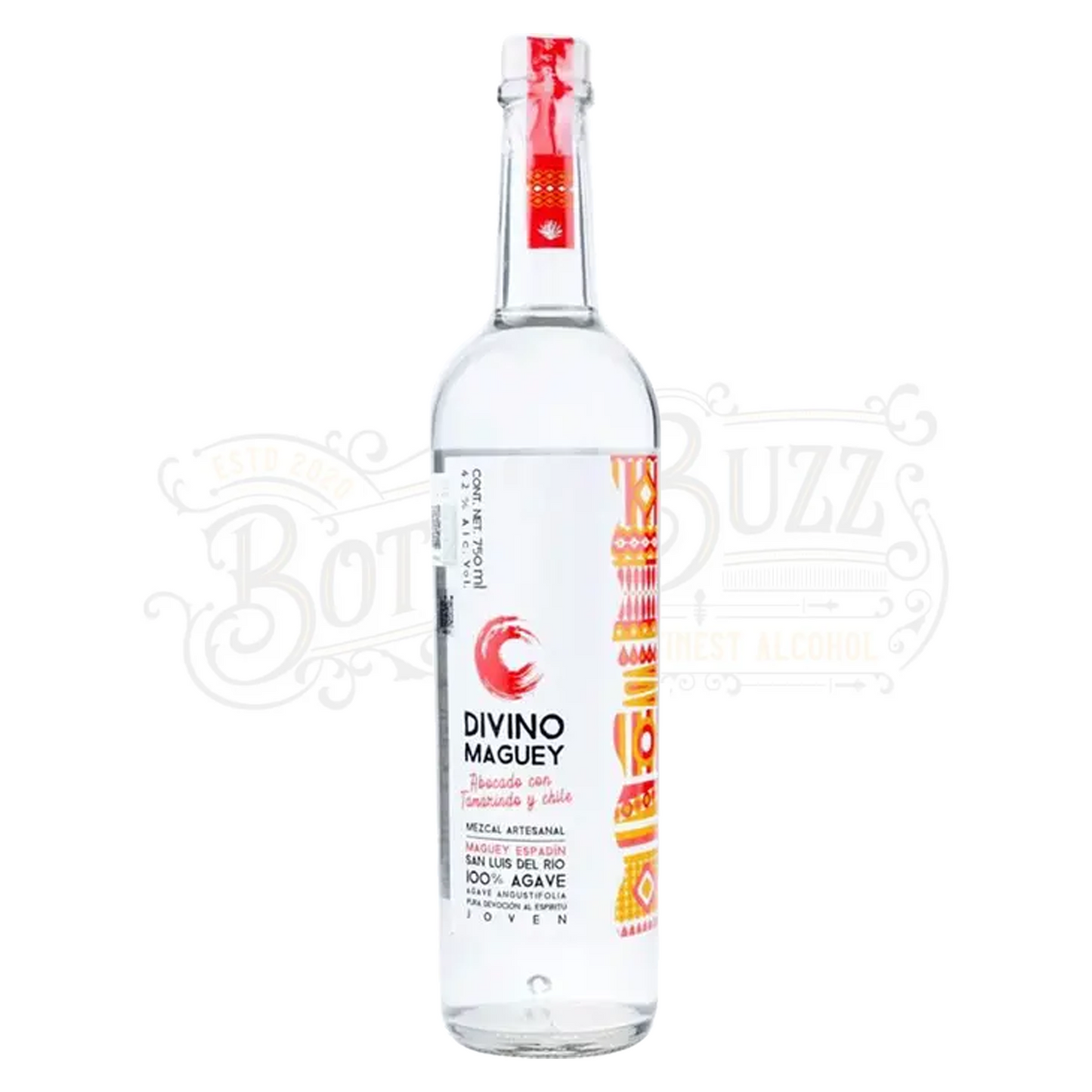 Divino Maguey Mezcal Destilado Con Tamarindo Maguey Espadin