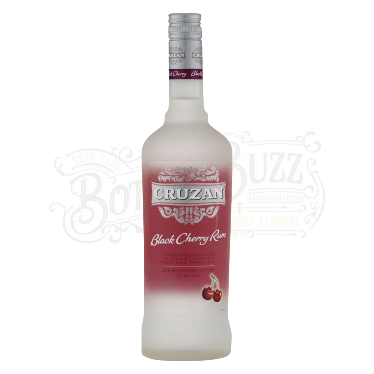 Cruzan Black Cherry Flavored Rum 1 L