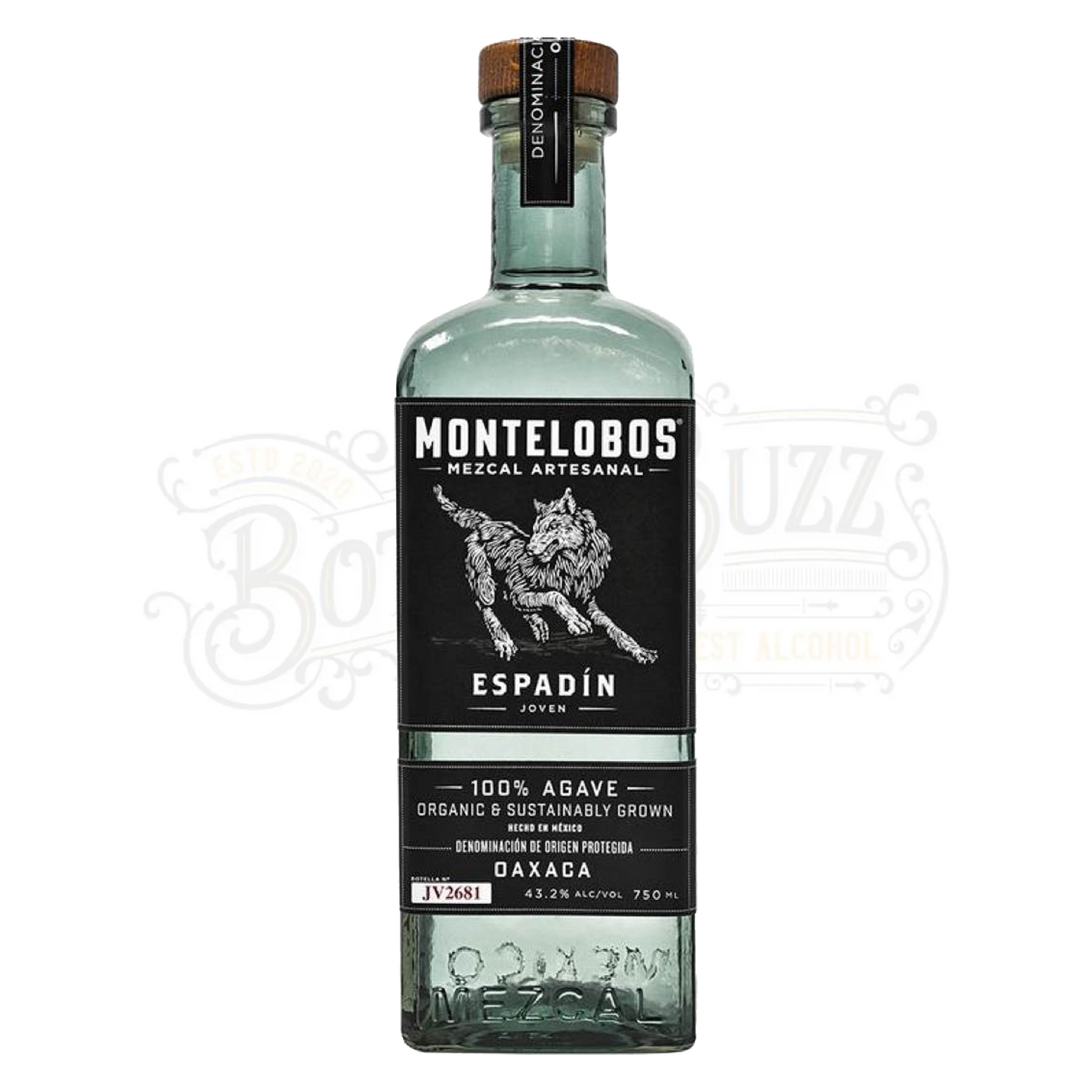 Montelobos Mezcal Artesanal Joven Espadin