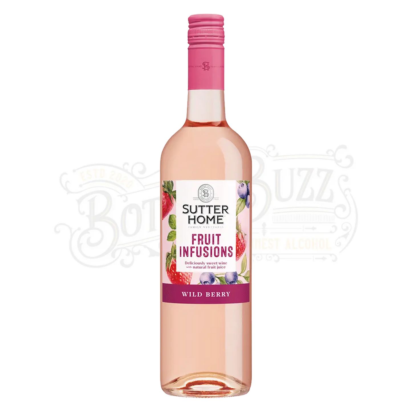 Sutter Home Fruit Infusions Wild Berry Flavored Wine 1.5 L