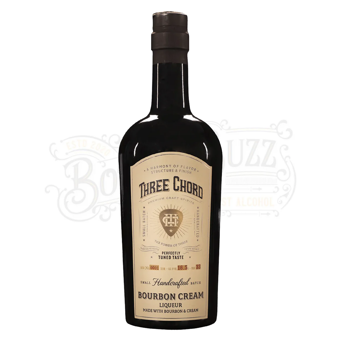 Three Chord Bourbon Cream Liqueur