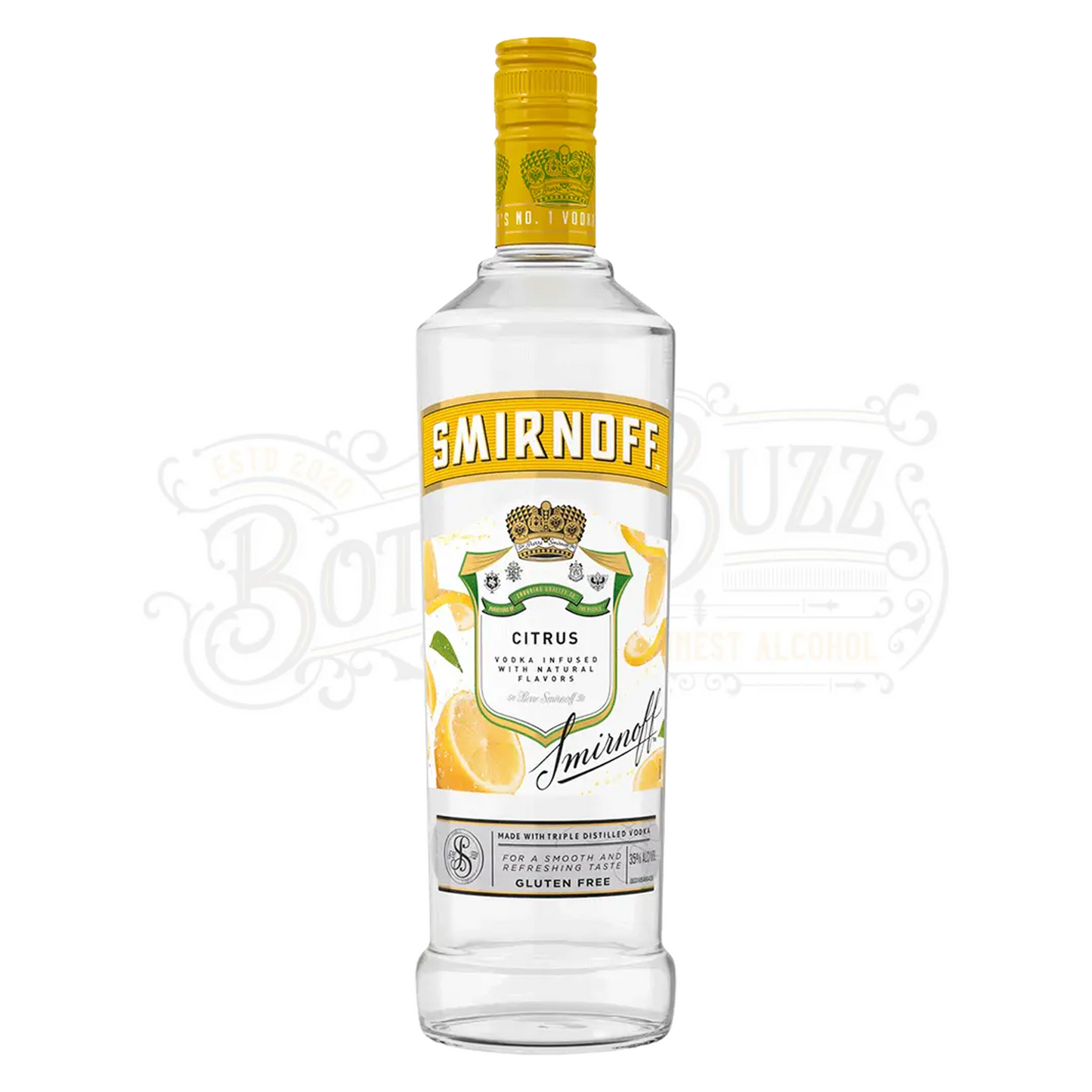 Smirnoff Vodka Citrus Flavored 375 ml