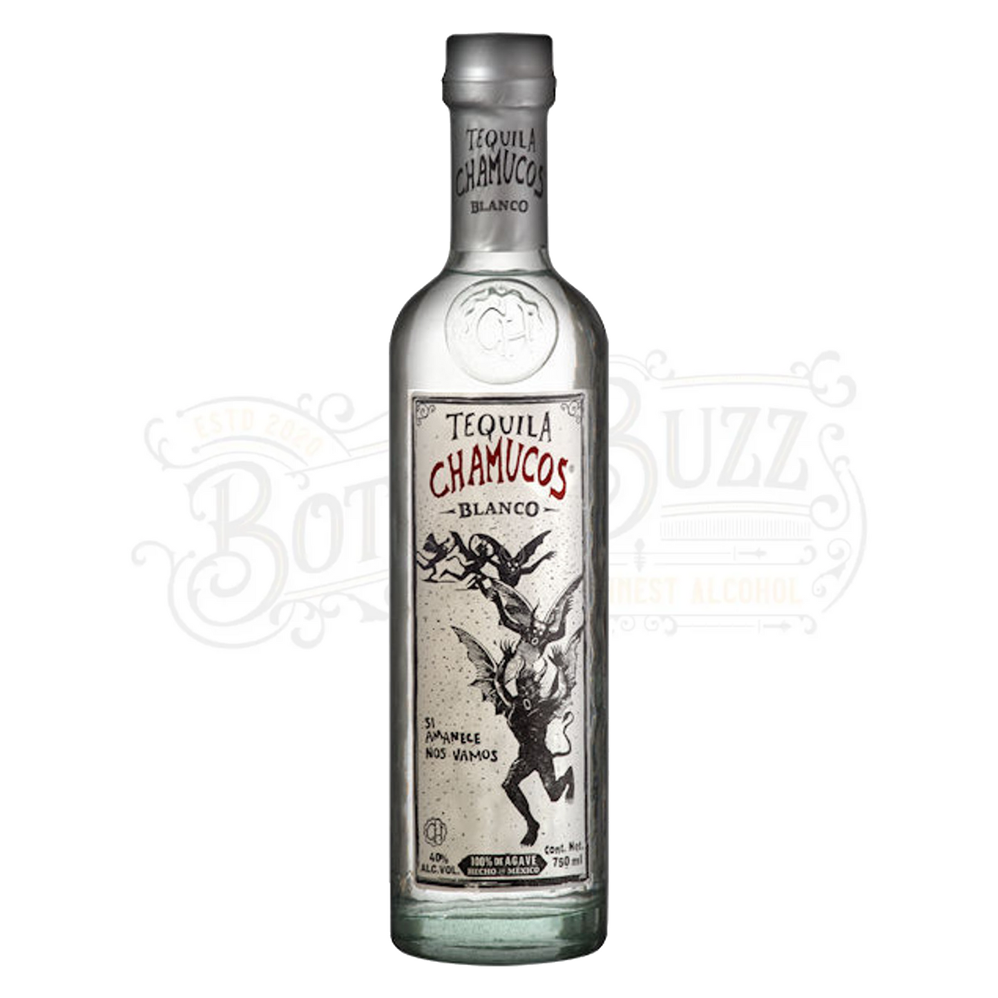 Chamucos Tequila Blanco 375 ml