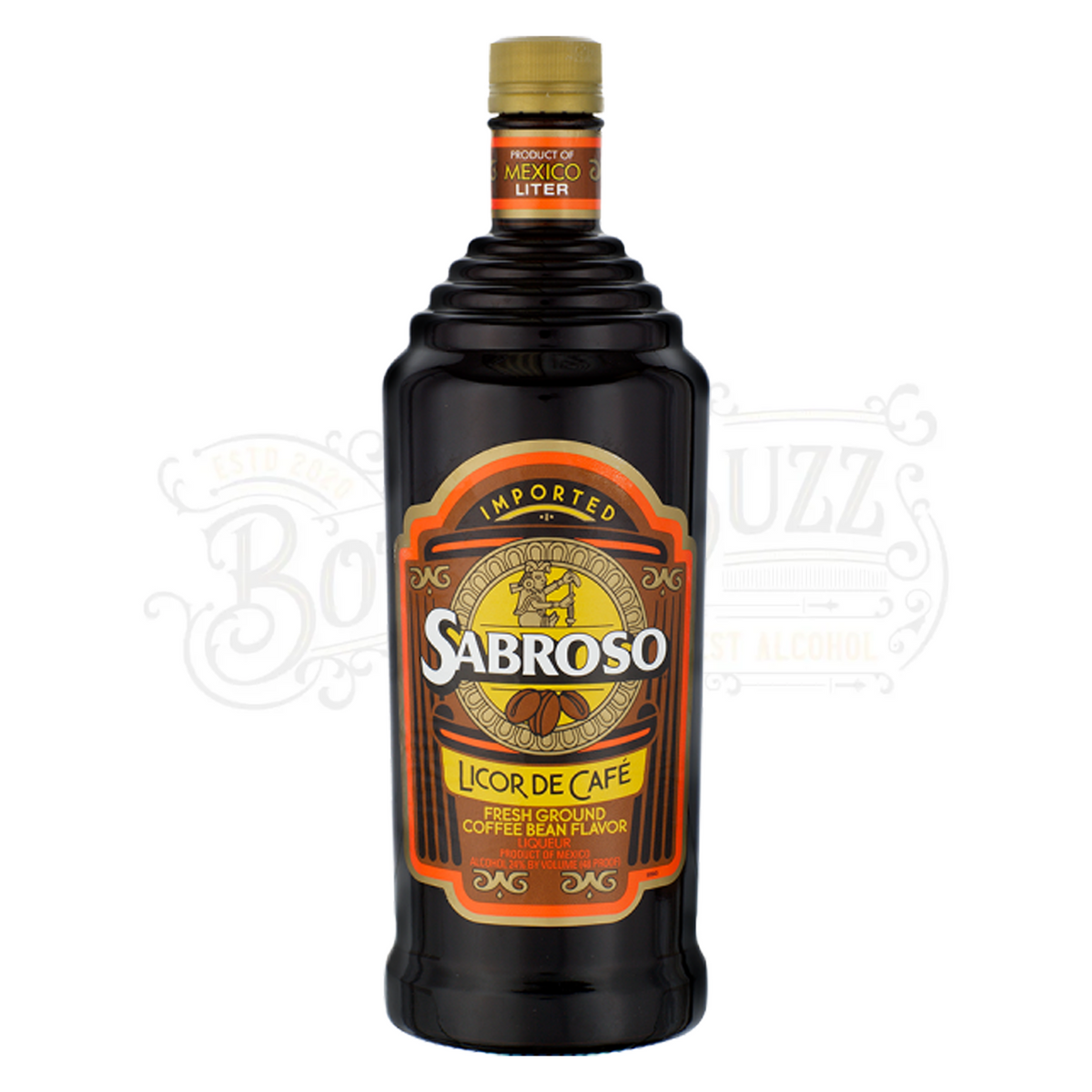 Sabroso Coffee Liqueur Licor De Cafe 1 L