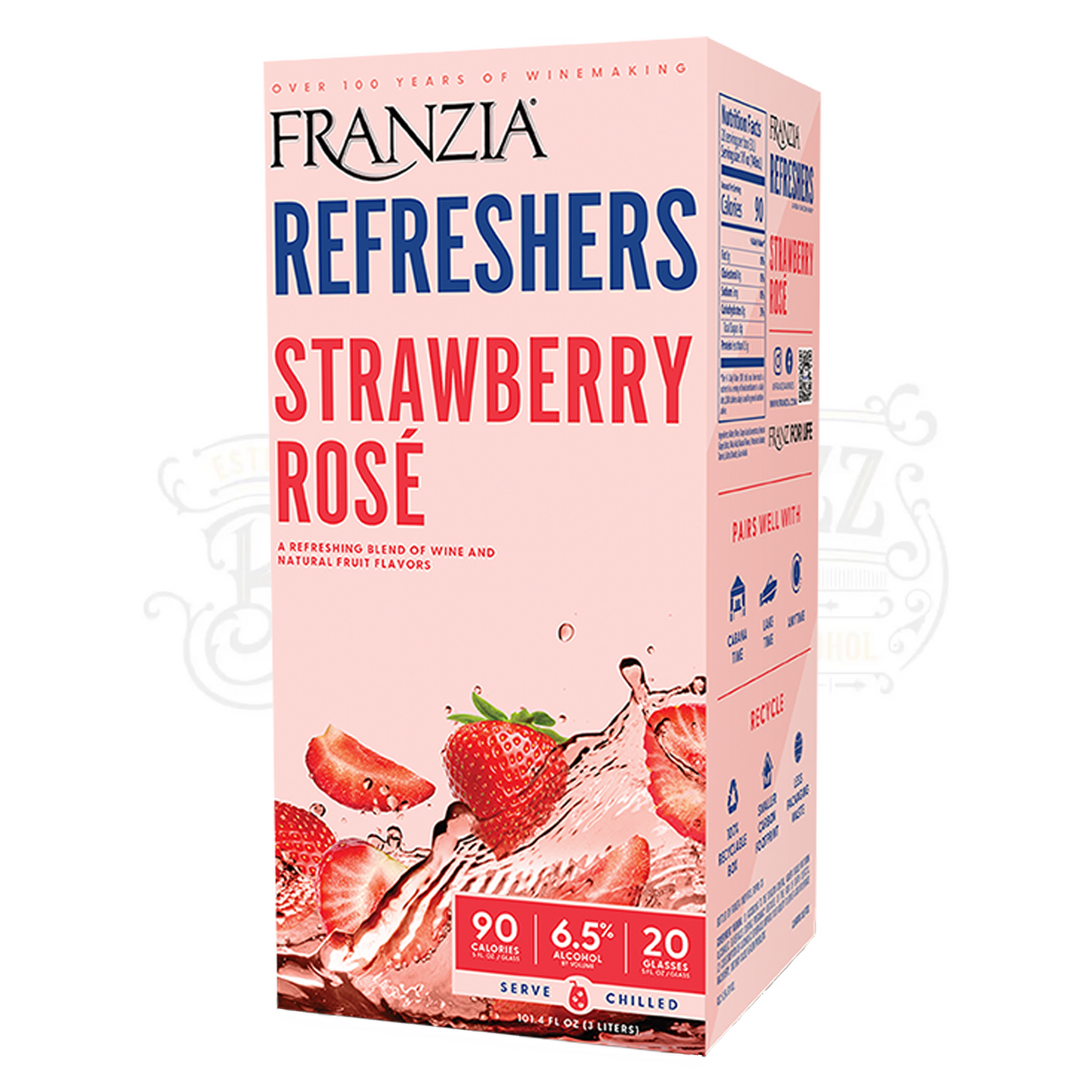 Franzia Strawberry Rose Refreshers 3 L