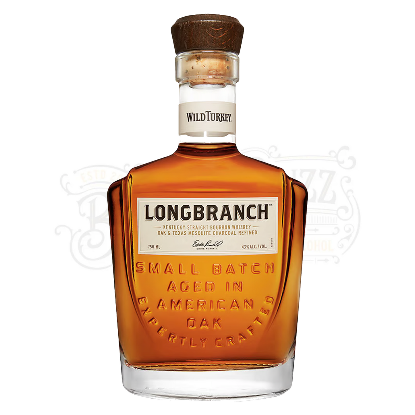 Wild Turkey Kentucky Straight Bourbon Longranch 8 Yr 1 L